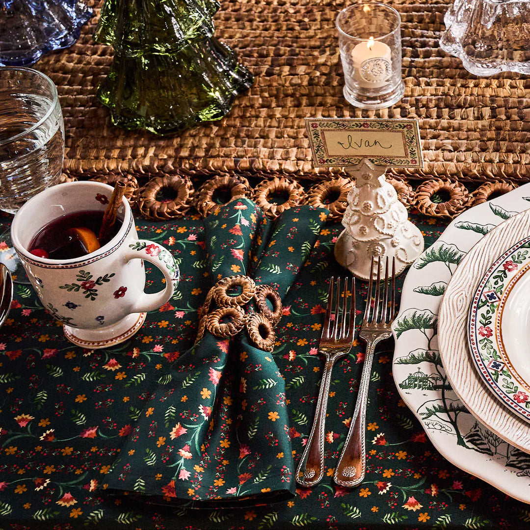 Rustic Ring Napkin Ring Set/4 - Natural