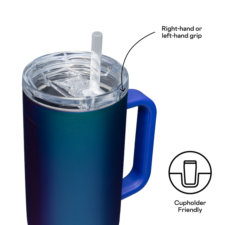 CRUISER INSULATED TUMBLER WITH HANDLE