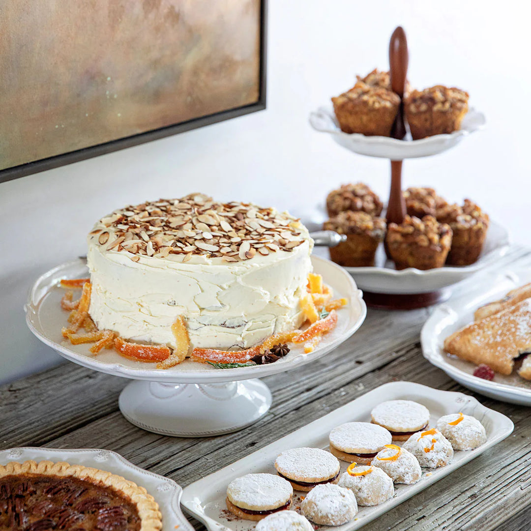 Berry &amp; Thread Cake Stand - Whitewash