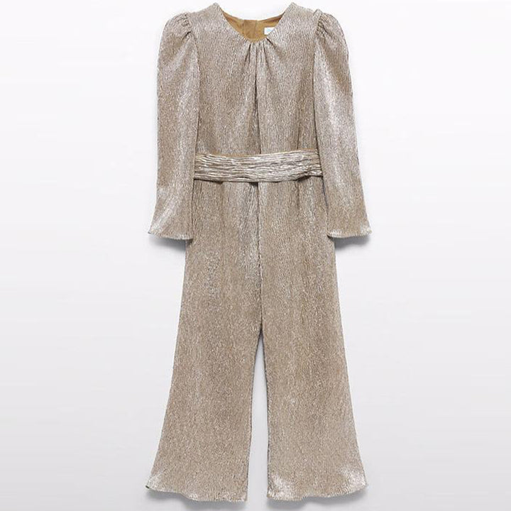 Bronze Shimmer Jumpsuit