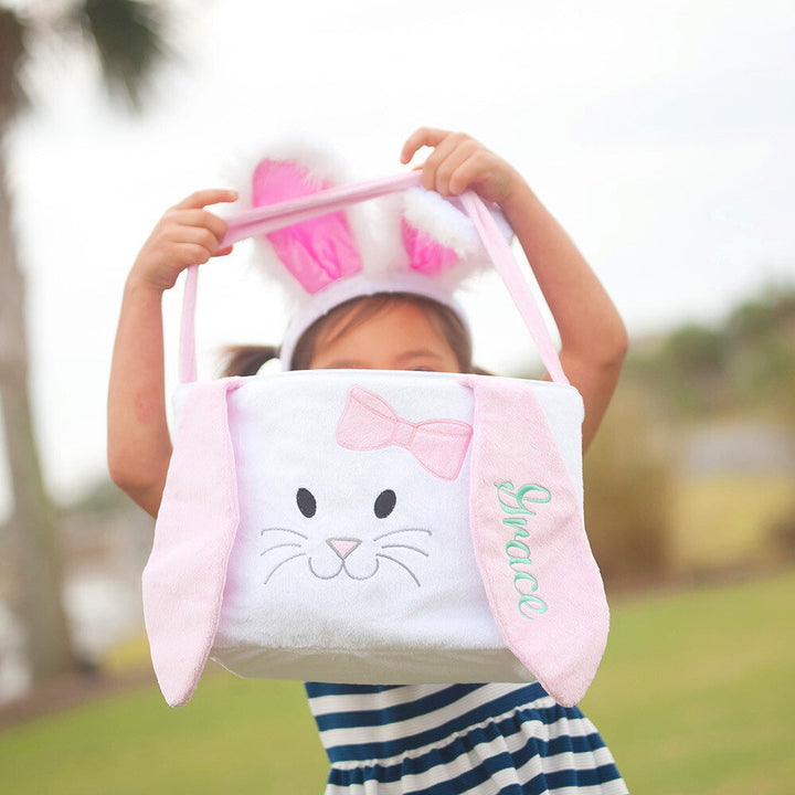 Hippity Hoppity Easter Basket - Pink