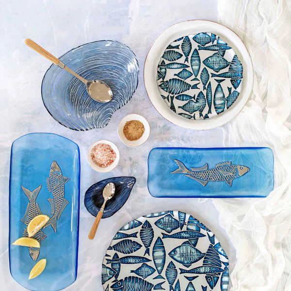 Isola Glass Salad Plate