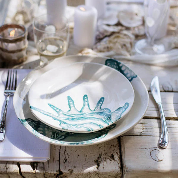 Lido Aqua Dinner Plate