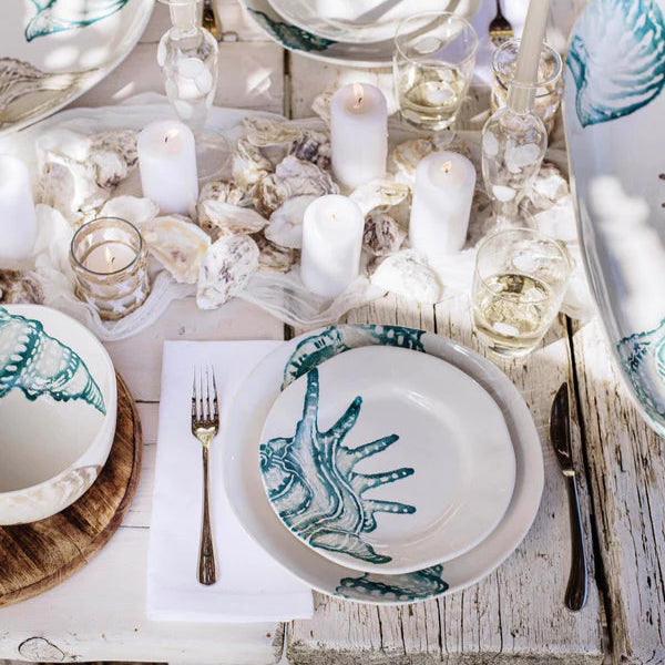 Lido Aqua Dinner Plate