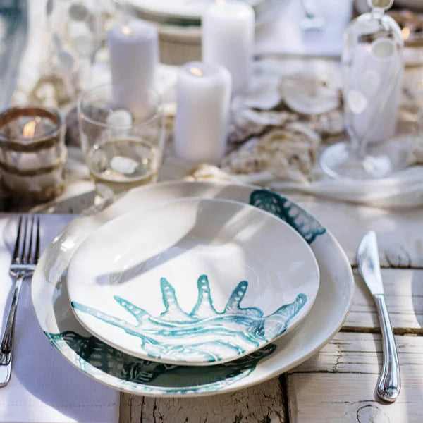 Lido Aqua Salad Plate