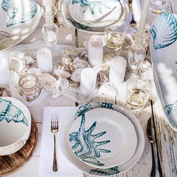 Lido Aqua Salad Plate