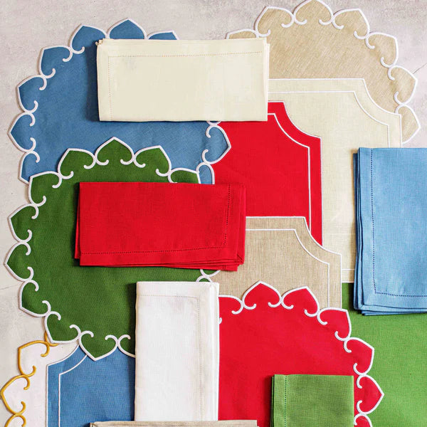 Tessuti Ivory Napkins - Set of 4