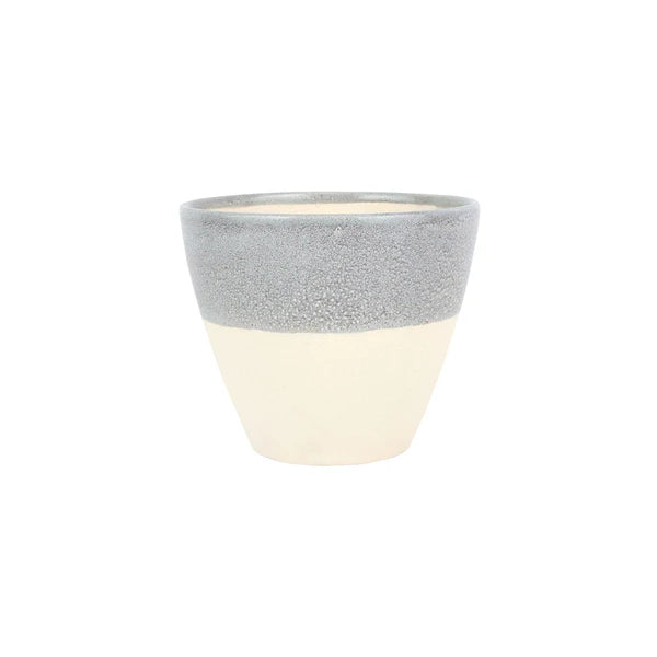 Viva Garden Light Gray Reactive Medium Cachepot