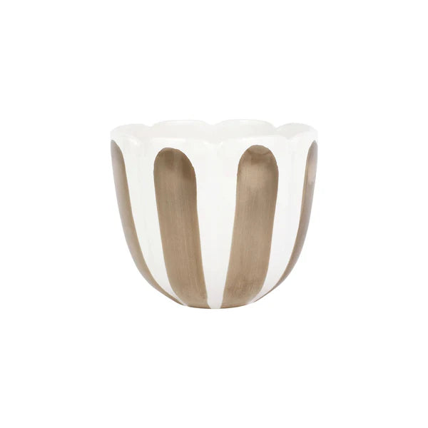 Viva Garden Tan Tulip Large Cachepot