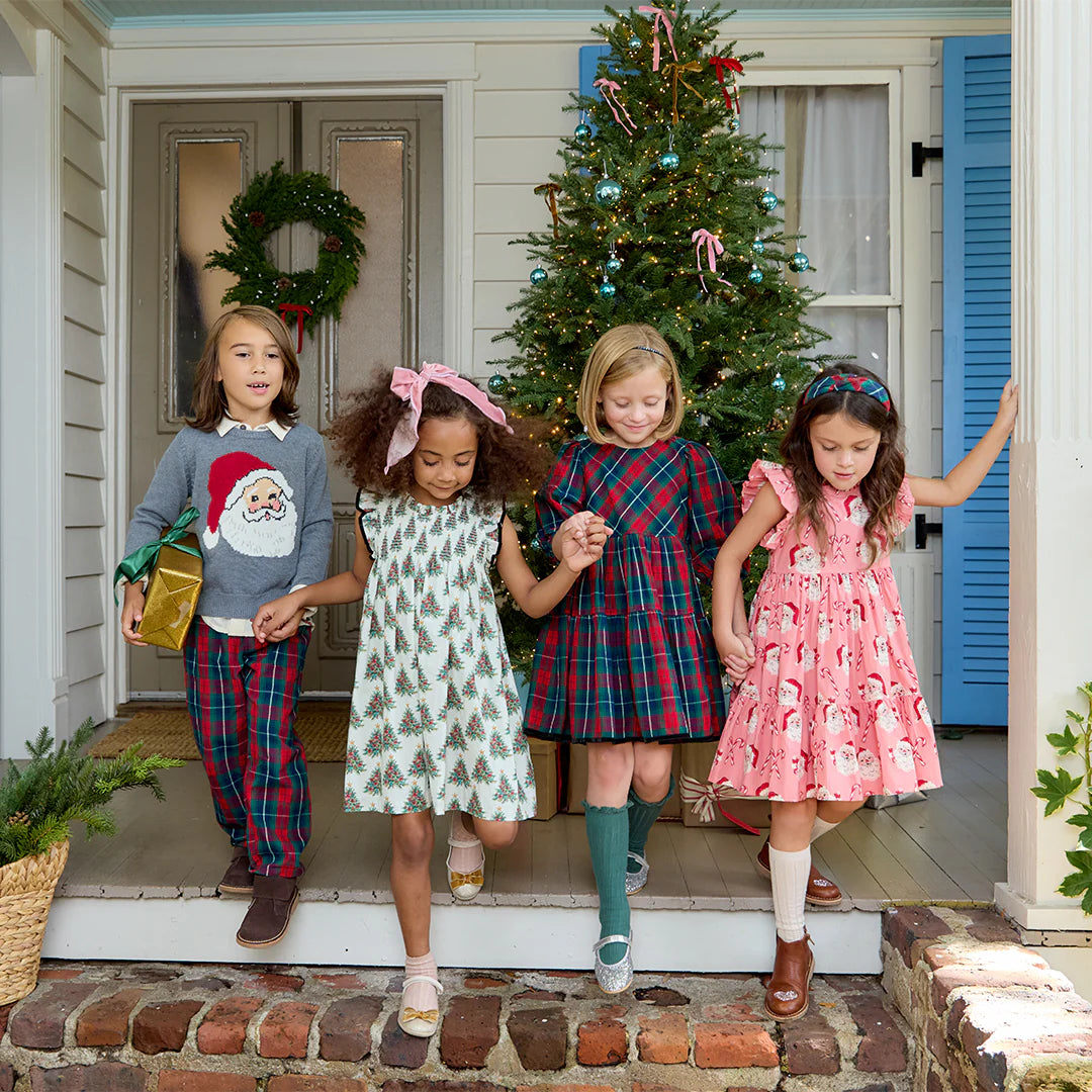 Boys Oliver Sweater - Santa