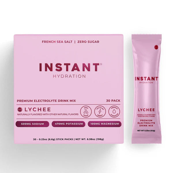 Instant Hydration Electrolyte Powder - Lychee