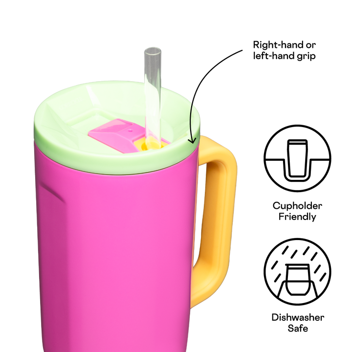 CRUISER INSULATED TUMBLER WITH HANDLE