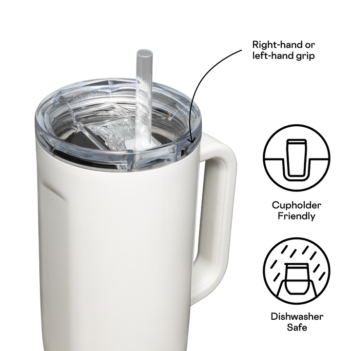 CRUISER INSULATED TUMBLER WITH HANDLE