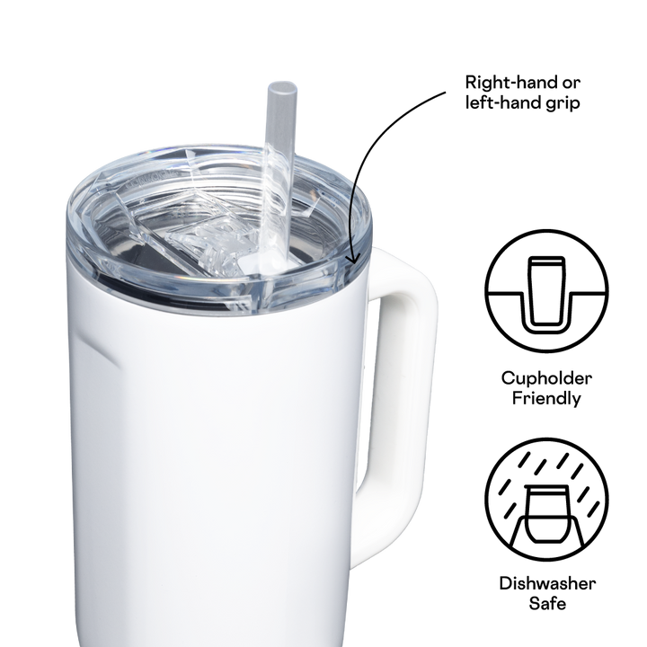 CRUISER INSULATED TUMBLER WITH HANDLE
