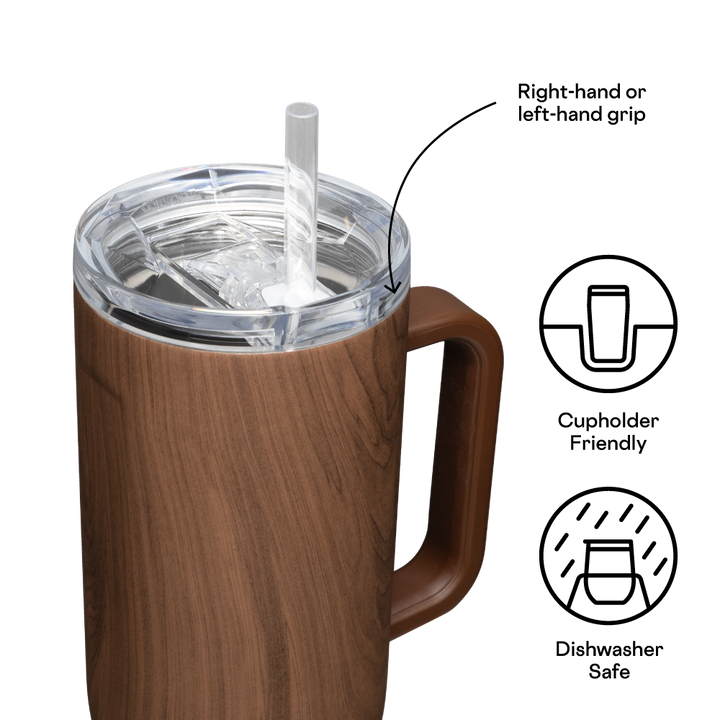 CRUISER INSULATED TUMBLER WITH HANDLE