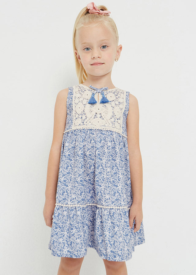 Porcelain Crochet Dress