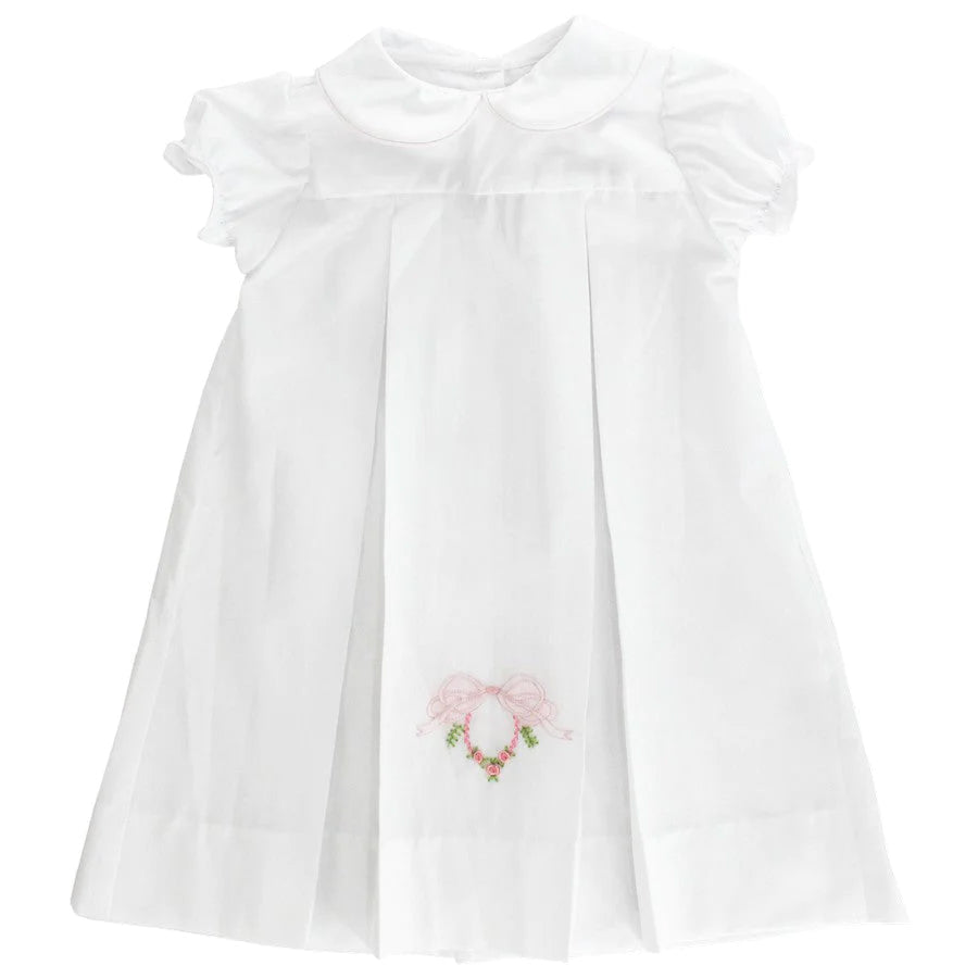 Wreath w/ Pink Bow Daygown