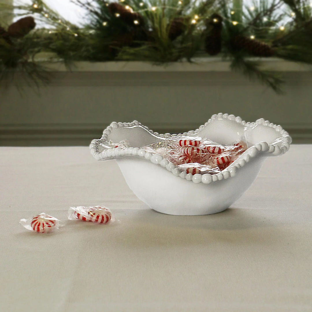 Vida Alegria Small White Sauce Bowl
