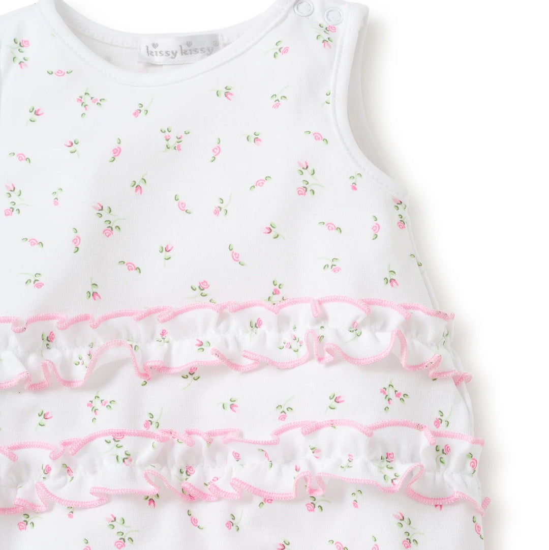 Garden Roses Ruffle Bubble