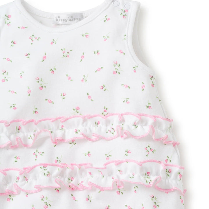 Garden Roses Ruffle Bubble