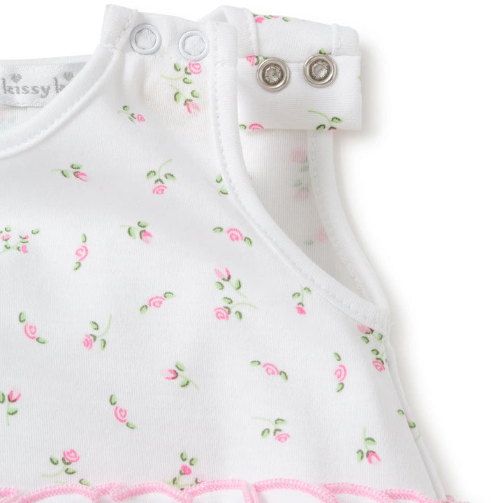 Garden Roses Ruffle Bubble