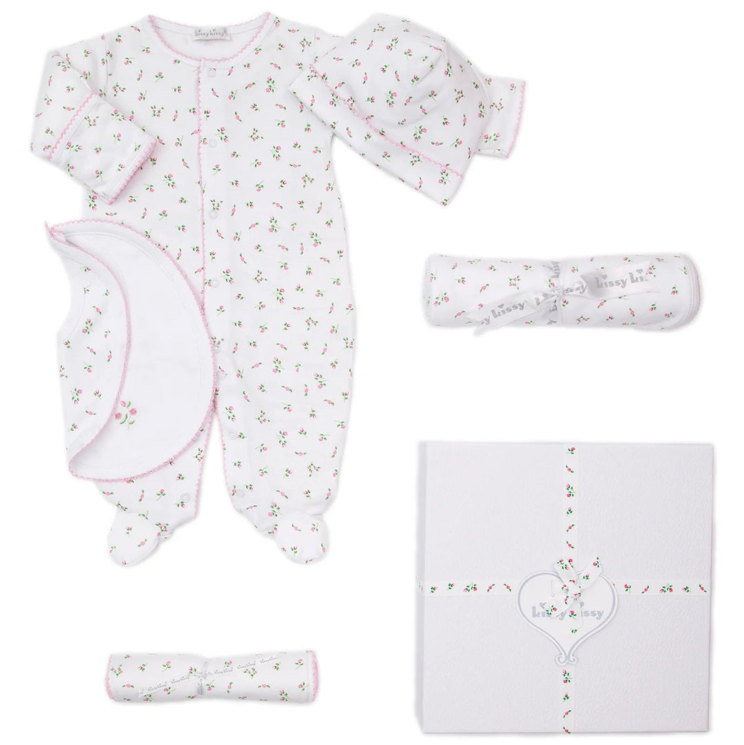 Garden Roses 5pc Gift Set w/ Gift Box