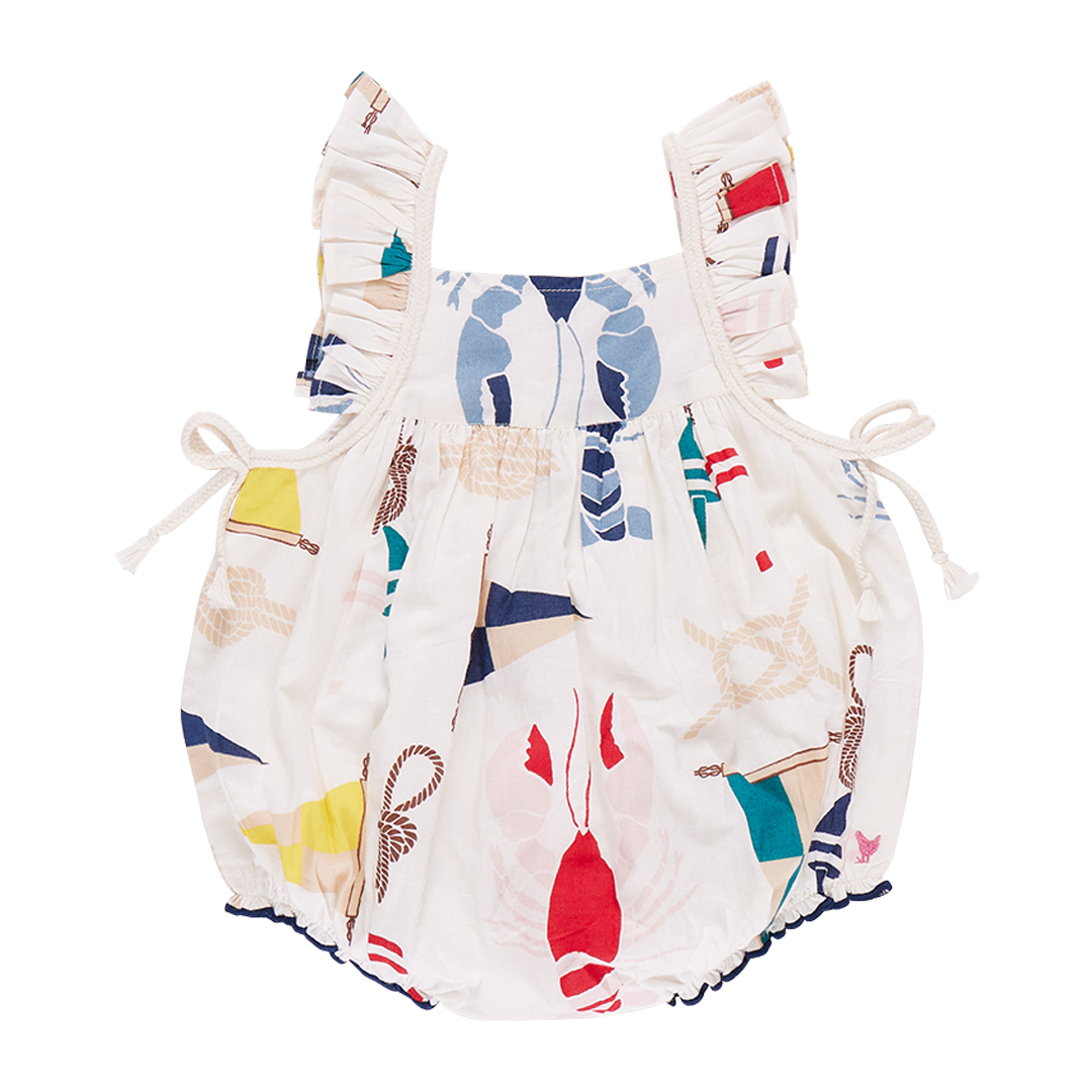 Baby Girls Ailee Bubble - Nautical Notions