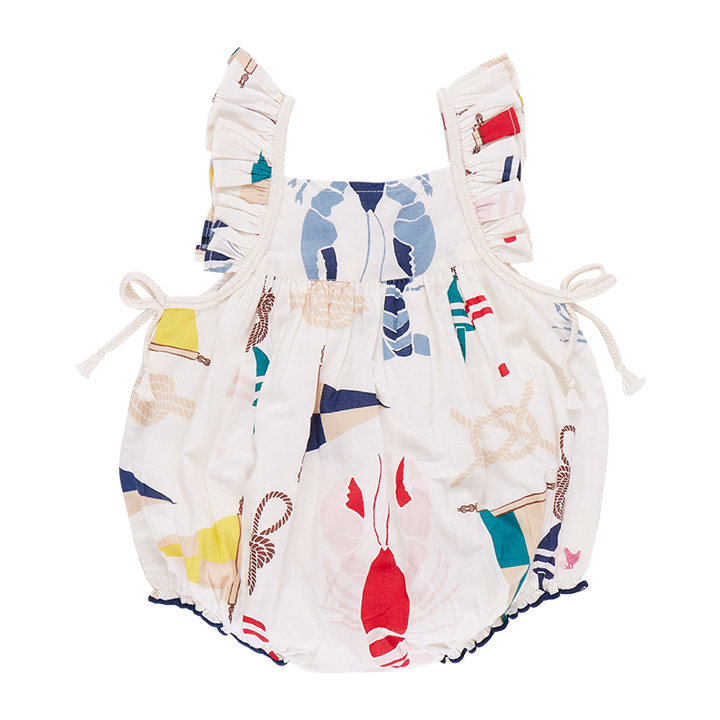 Baby Girls Ailee Bubble - Nautical Notions