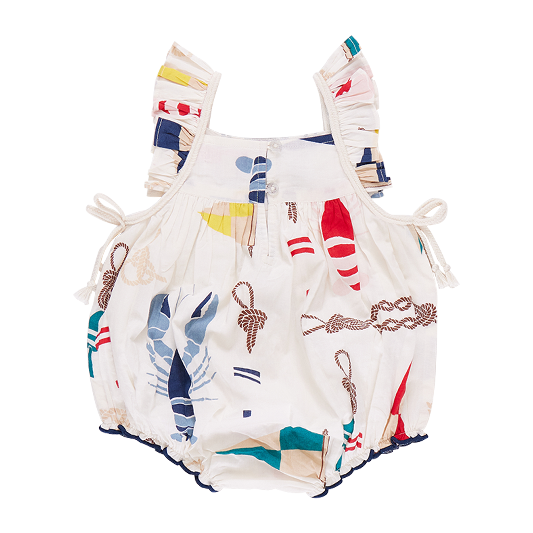 Baby Girls Ailee Bubble - Nautical Notions