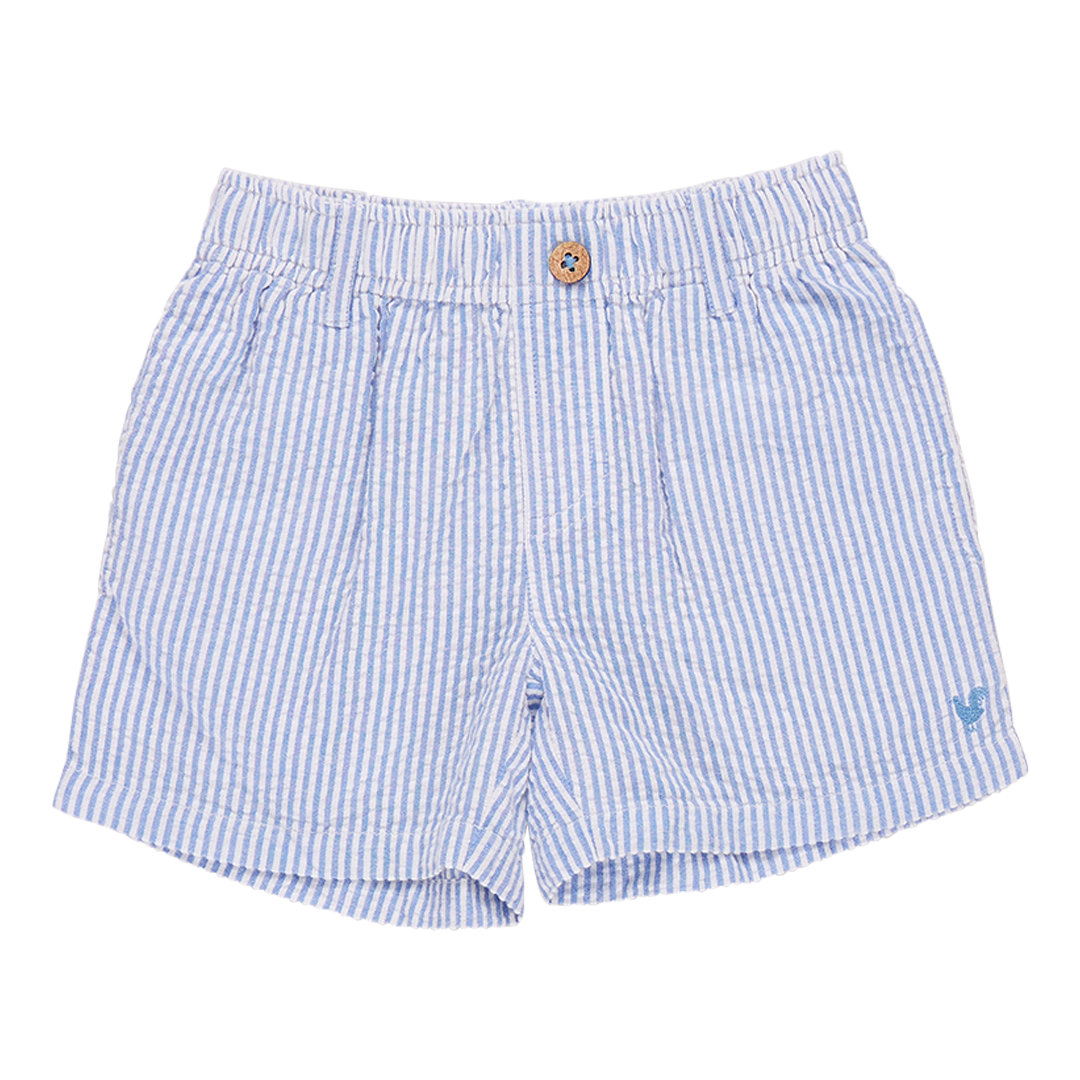 Boys Jackson Short - Blue Seersucker