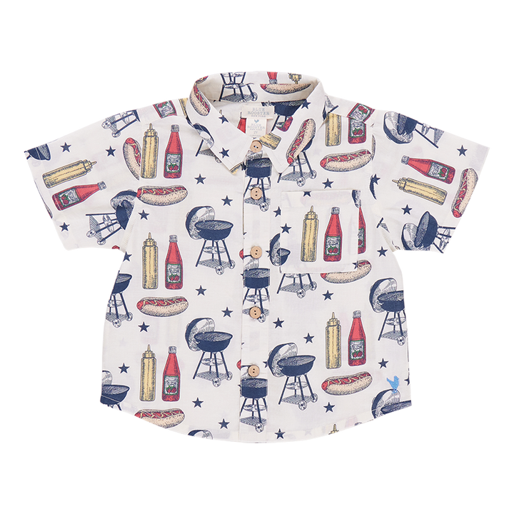 Boys Jack Shirt - Grilling Out