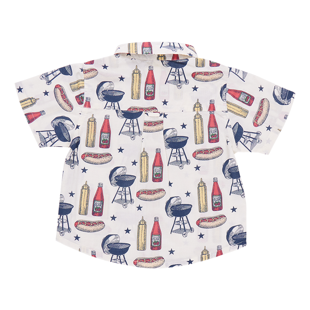 Boys Jack Shirt - Grilling Out