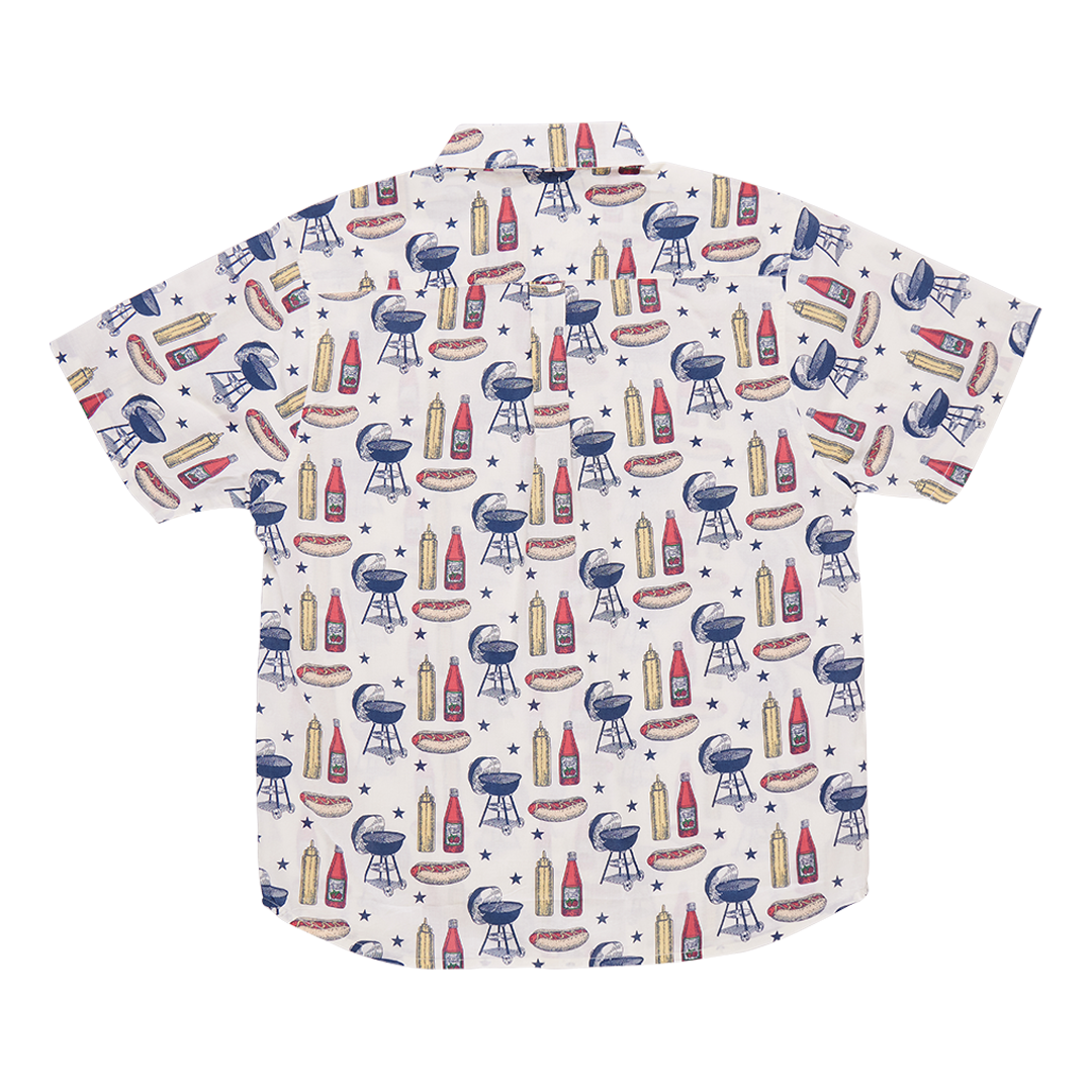 Mens Jack Shirt - Grilling Out