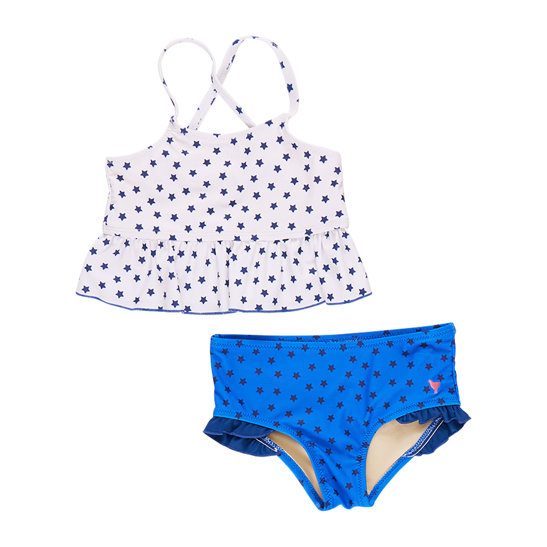 Girls Joy Tankini - Mixed Ditsy Stars