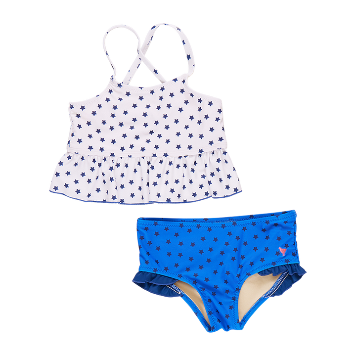 Girls Joy Tankini - Mixed Ditsy Stars