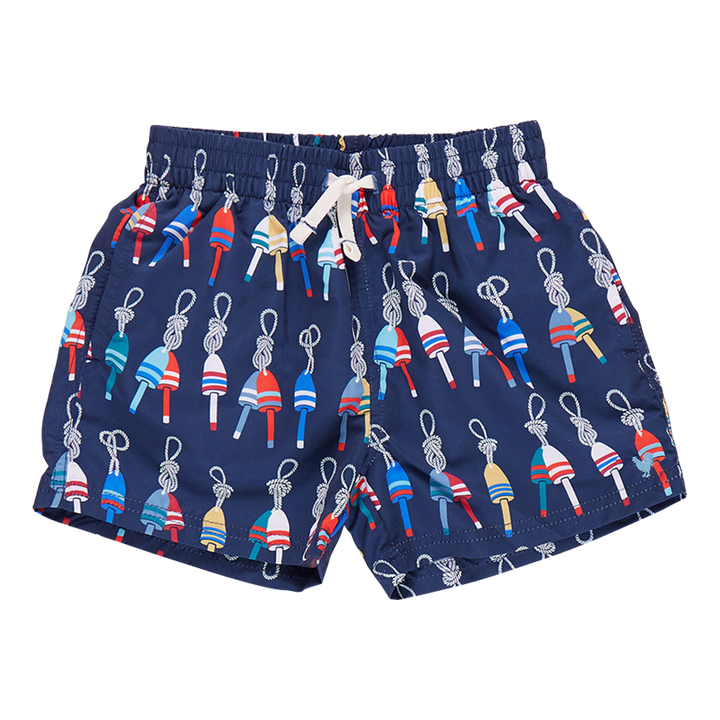 Boys Swim Trunk - Navy Buoys