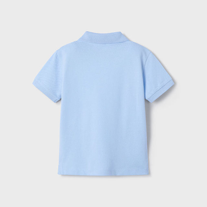 Sky Blue Classic Short Sleeve Polo Shirt