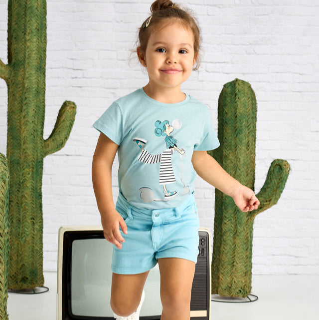 Anise Basic Twill Shorts