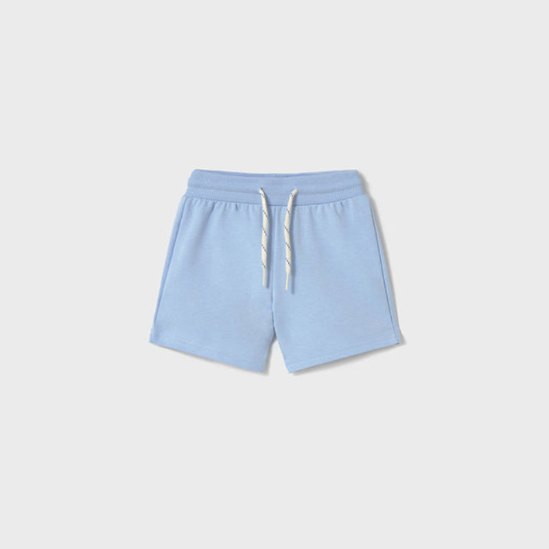Light Blue Fleece Shorts