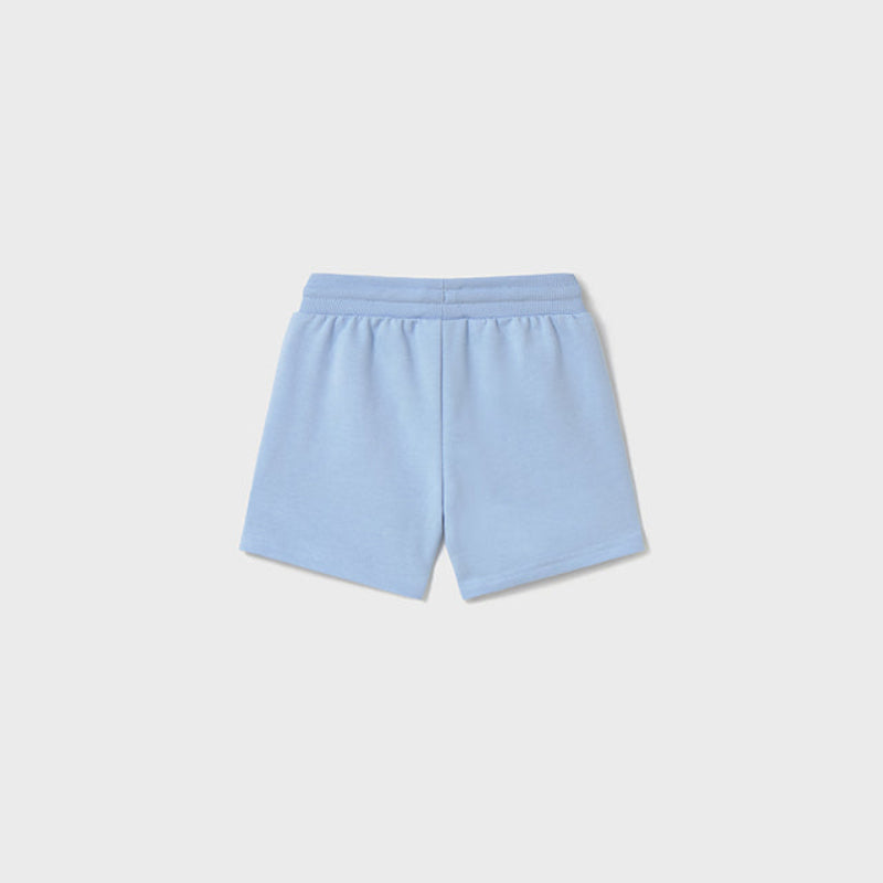 Light Blue Fleece Shorts