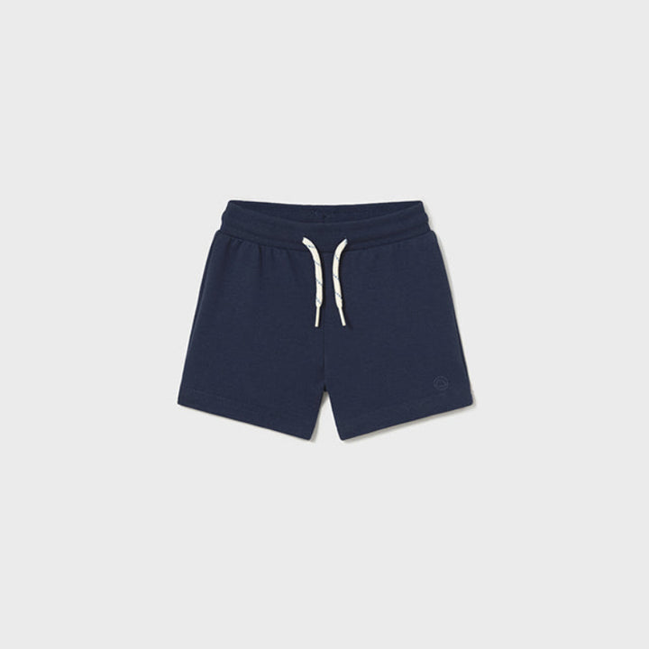 Navy Blue Fleece Shorts