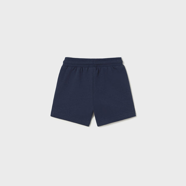Navy Blue Fleece Shorts