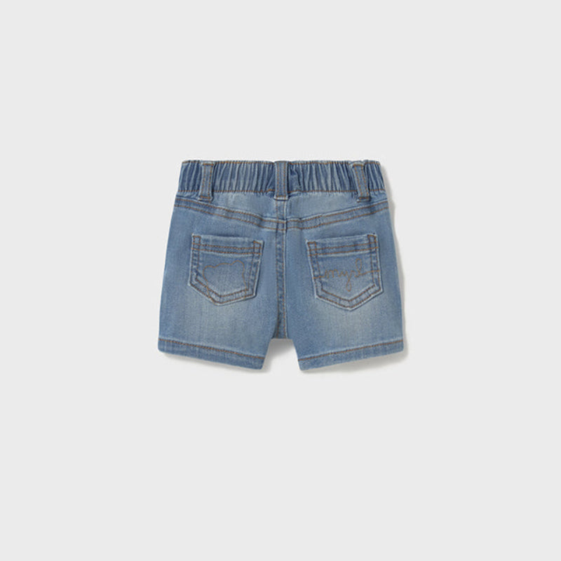 Medium Wash Denim Shorts