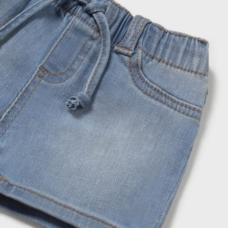 Medium Wash Denim Shorts