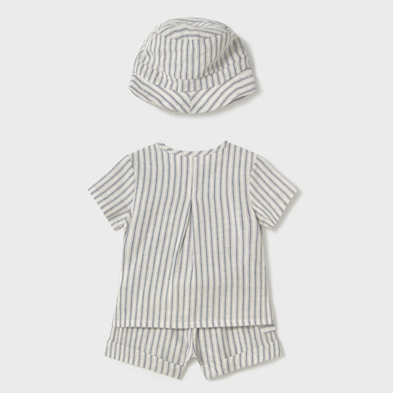 Natural 3-Piece Striped Set