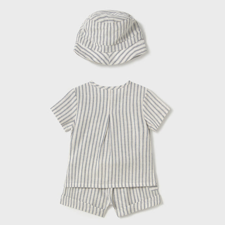 Natural 3-Piece Striped Set
