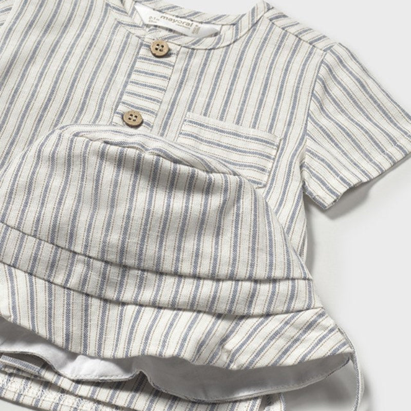 Natural 3-Piece Striped Set