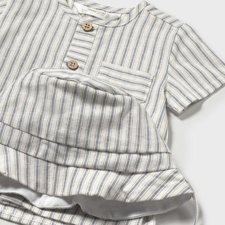 Natural 3-Piece Striped Set