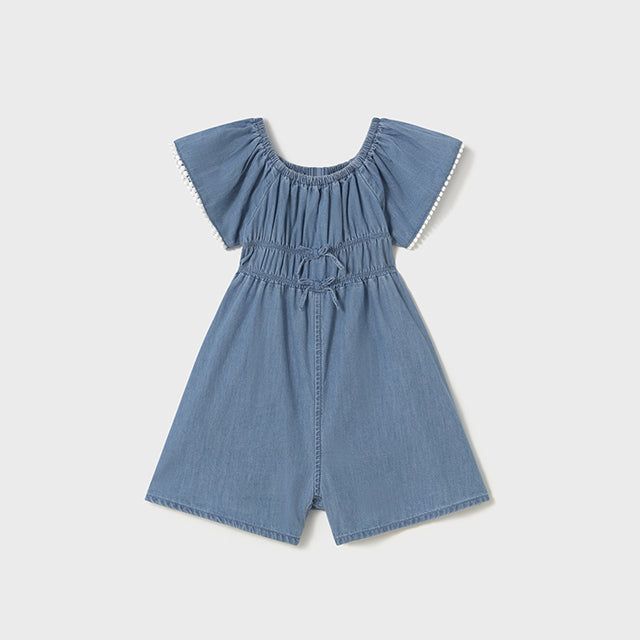 Light Denim Flowy Romper