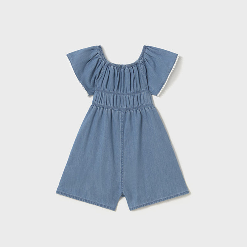 Light Denim Flowy Romper